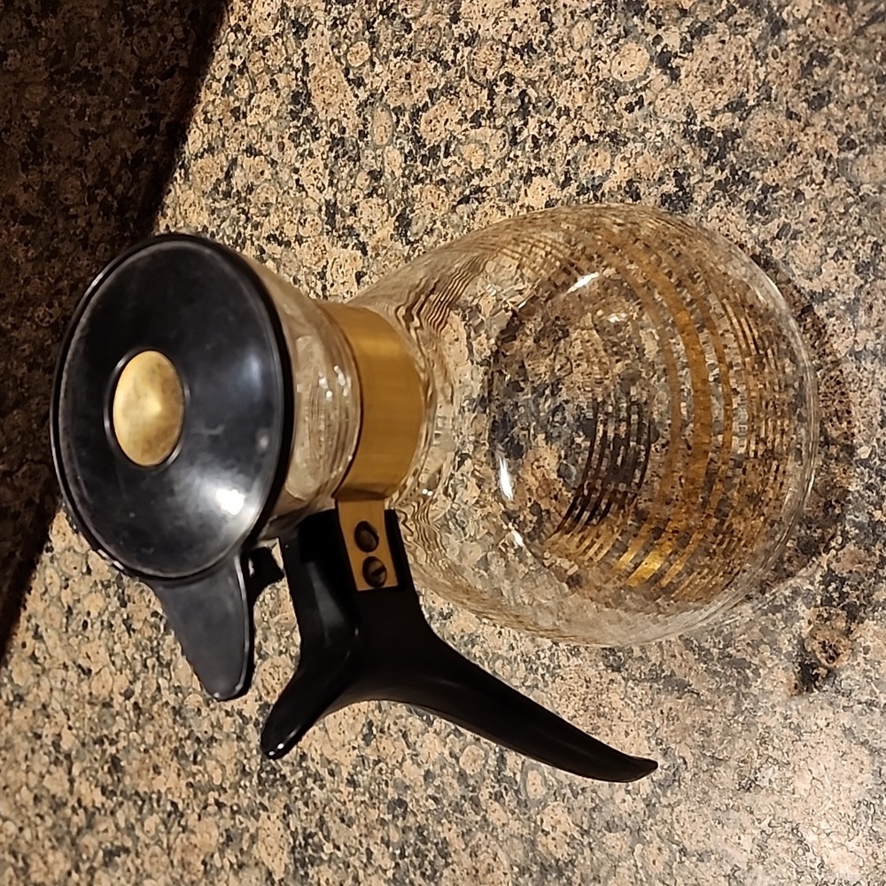 Vintage Pyrex 8 Cup Coffee Carafe